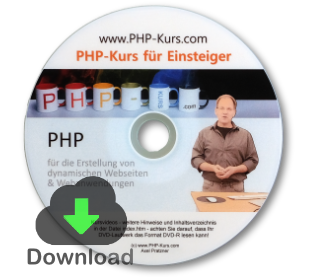 PHP Kurs als Videos für Einsteiger